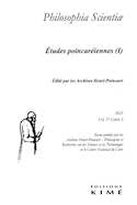 Philosophia Scientiae, v. 27, cahier 02